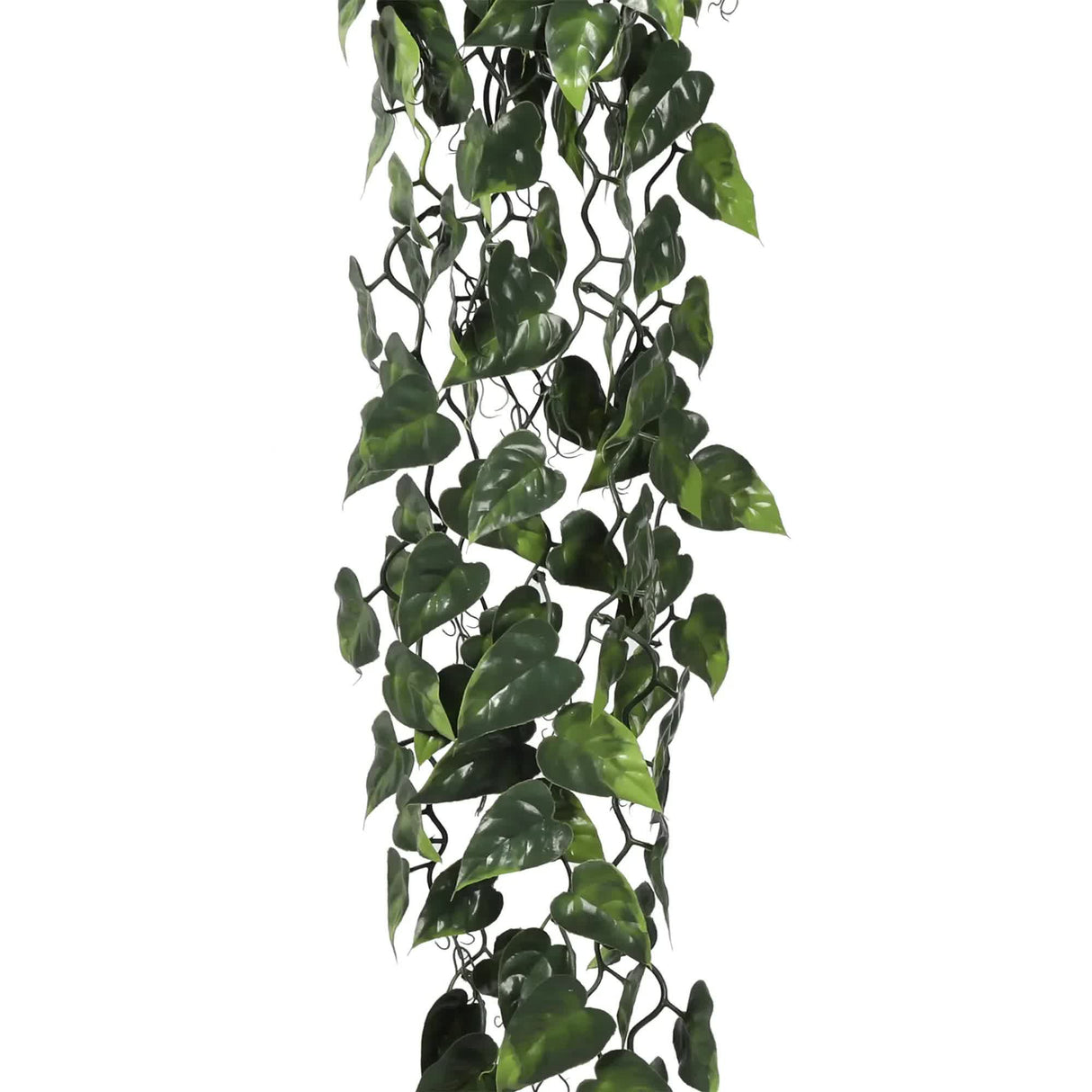 Hanging Artificial Pothos / Philodendron Plant UV Resistant 105cm