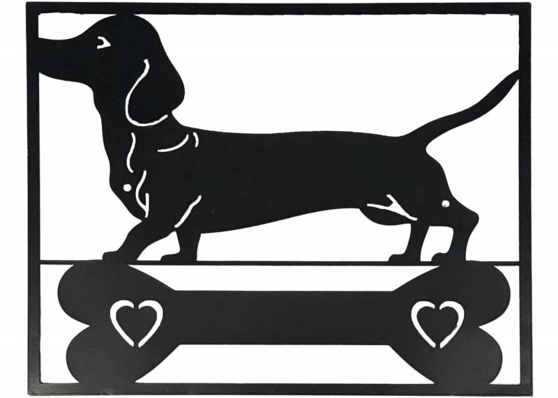 Dachshund Wall Art 40x32cm
