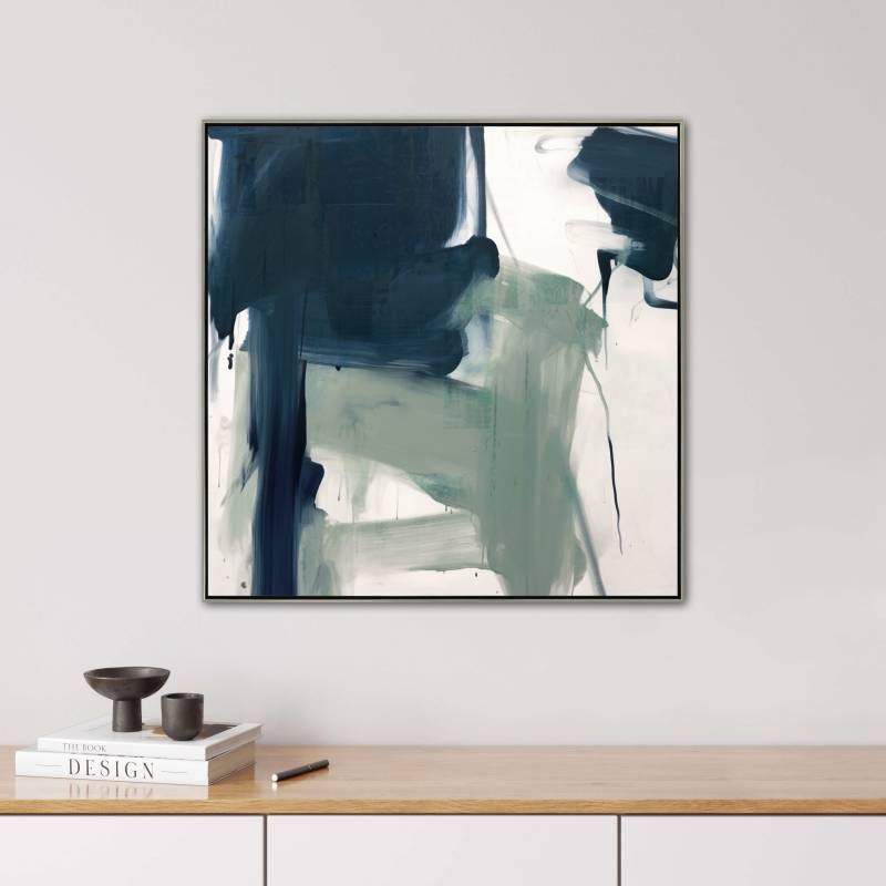 Vlad Abstract Framed Canvas 80cm