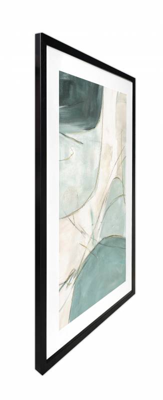 Billow Artwork Framed W Glass Front 80x120cm