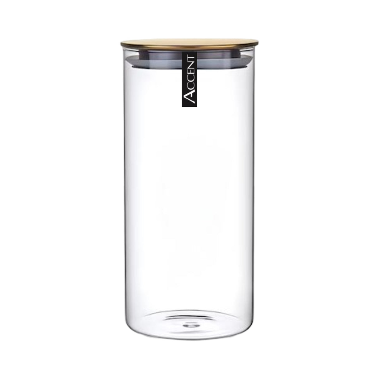 bulk 12 Glass Jar w Gold Metal Lid 10x25cm