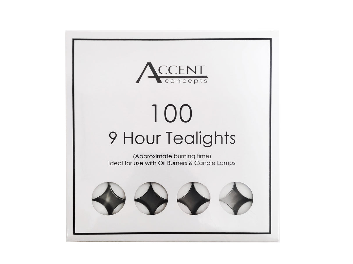 bulk 600 Accent 9 Hour Tealight Candle