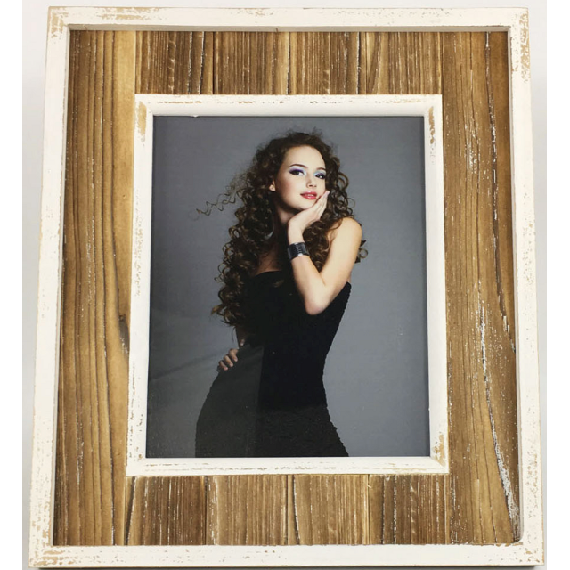 Rustic Single Photo Frame 38cm