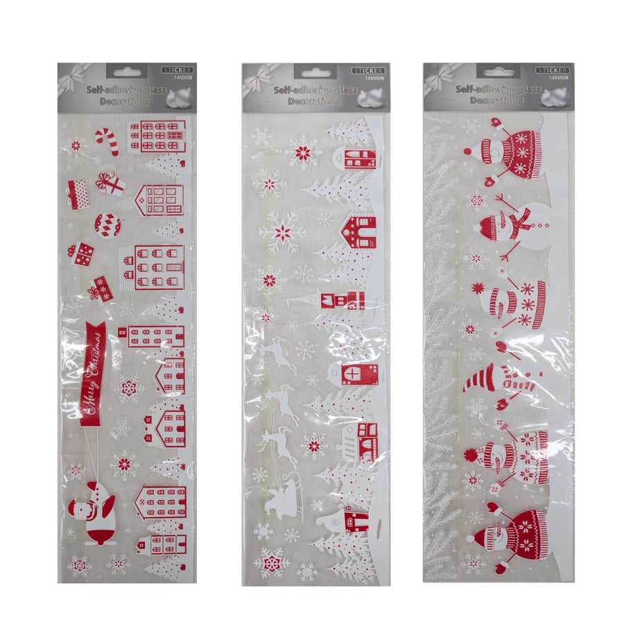 Bulk 24 Xmas Glass Decorations 14x50cm Asst