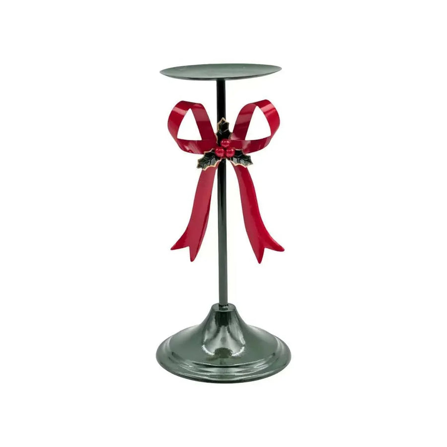 Bulk 4 Metal Bow Candle Holder 14.3x14.3x31cm