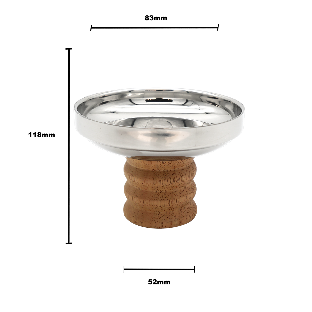 Parthenon Elegant Stainless Steel Catch-All Tray