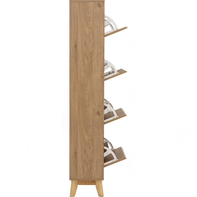 Hirado Tall Shoe Cabinet - Natural