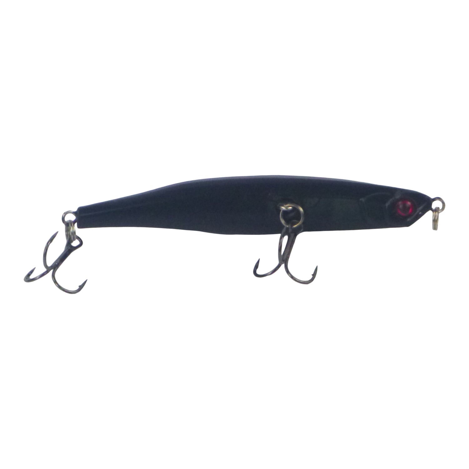 Toppu Mizzu Sidewinder Bent Minnow, 95mm, Carbon