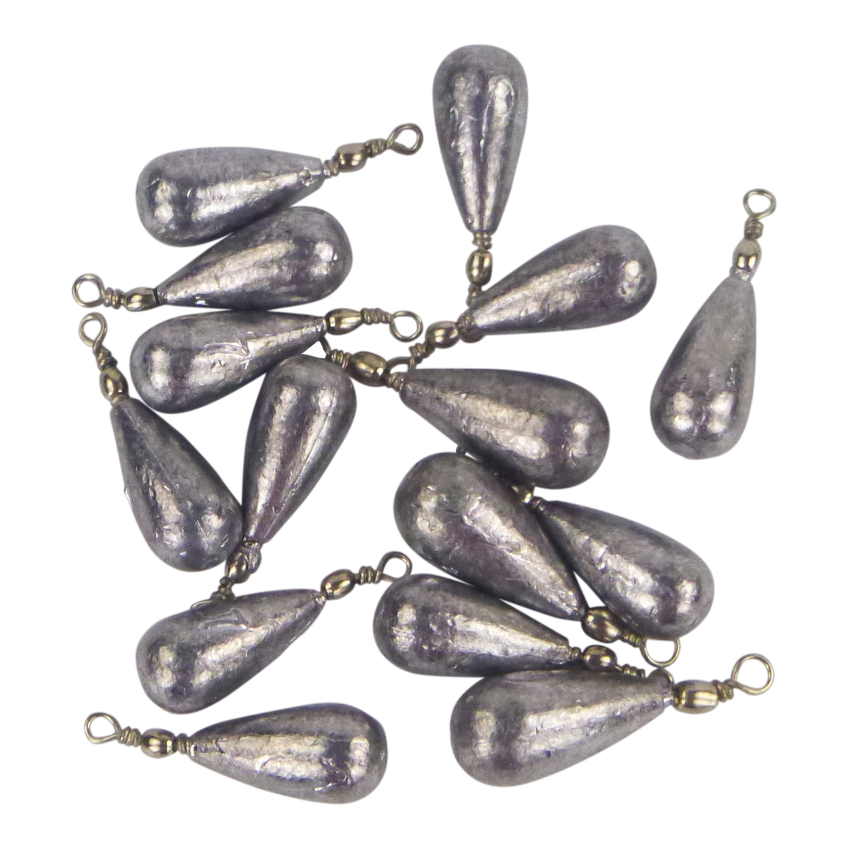 Swimerz 7gm Teardrop Sinker, Lead, 15 pack