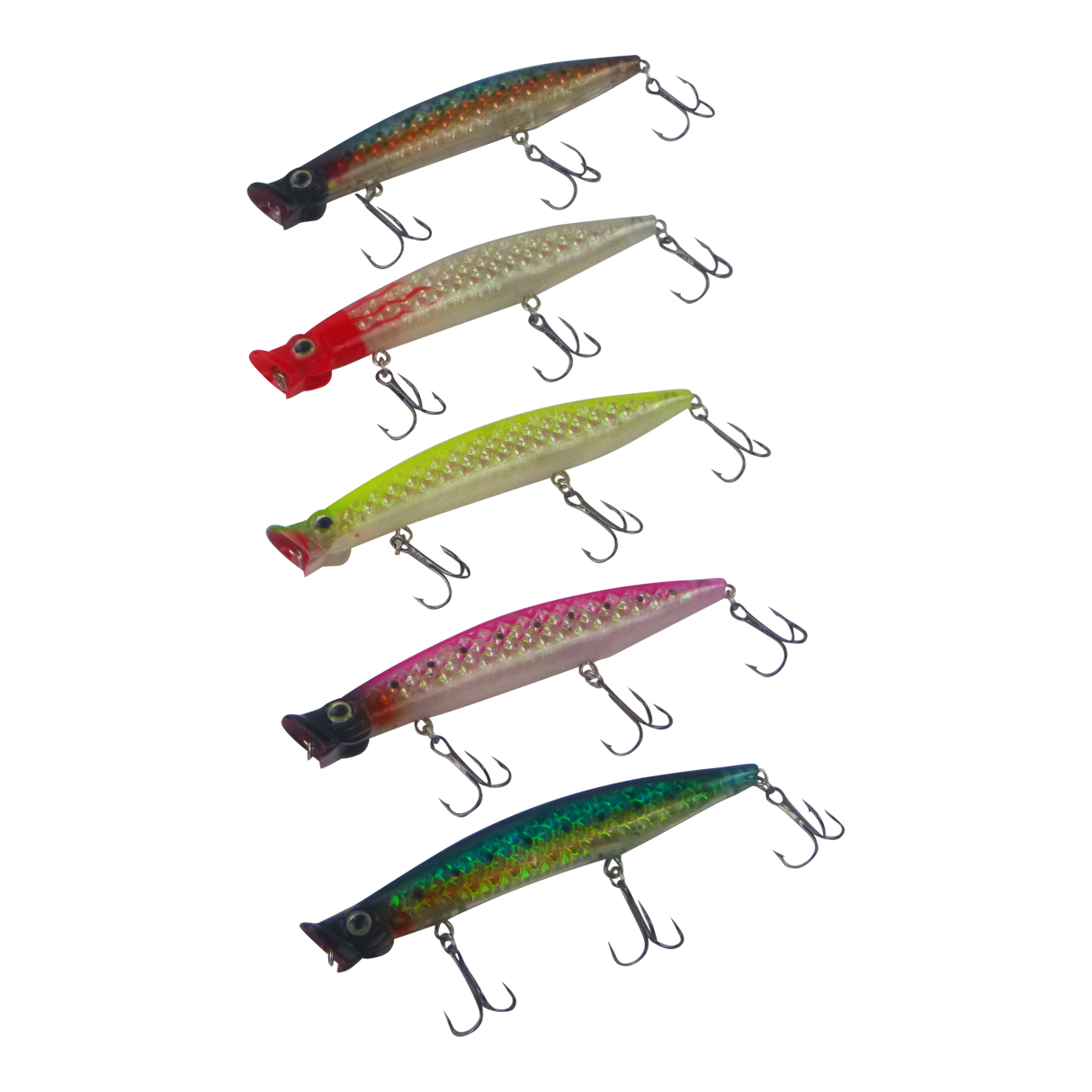 Toppu Mizzu Cupface Popper, 110mm, Blue Hex