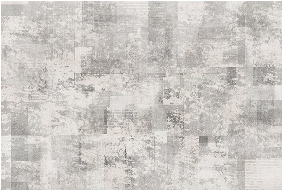 Chic Grey Microfiber Area Rug 160cm x 240cm