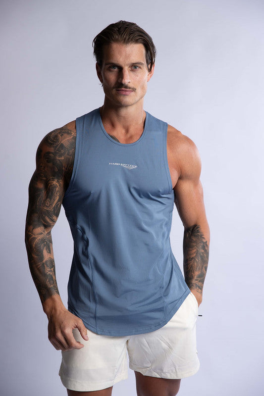 HARD HITTERS PRO-TECH PERFORMANCE STRINGER STEEL BLUE LARGE