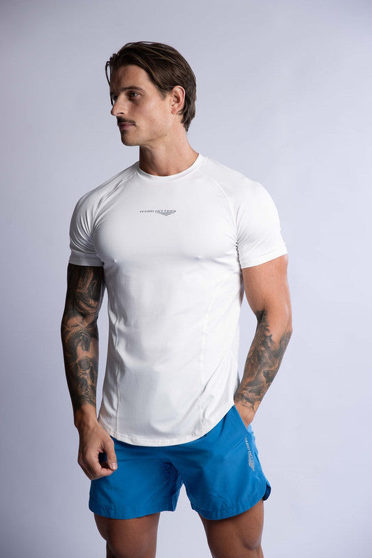 HARD HITTERS PRO-TECH PERFORMANCE TEE WHITE MEDIUM