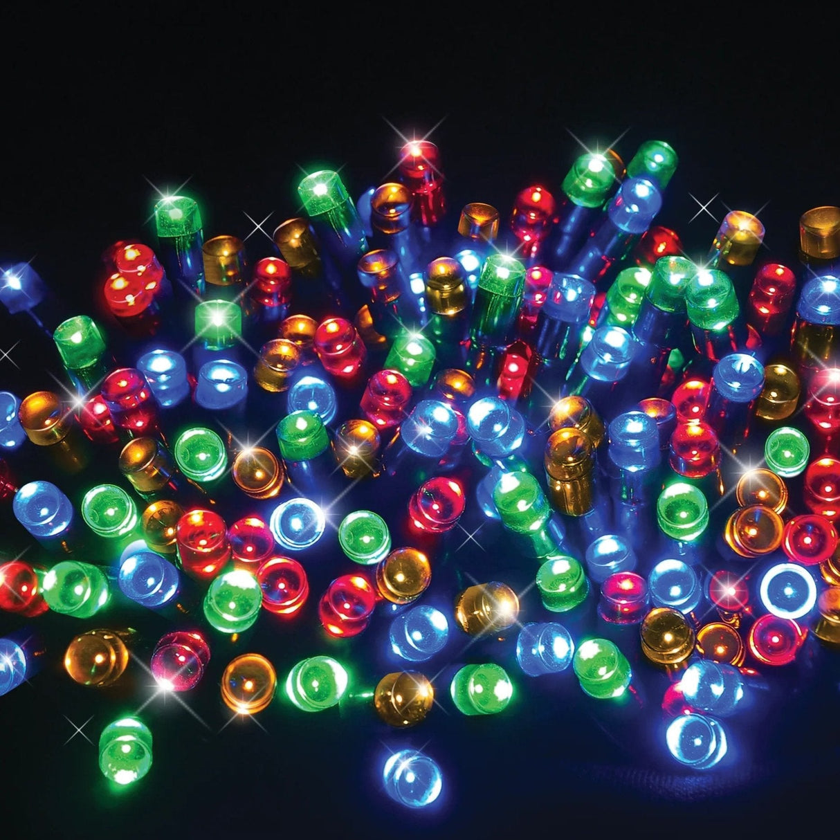 2000 LED Twinkling Holiday Tree Lights – 50m Length, Available in Warm White and Multicolor