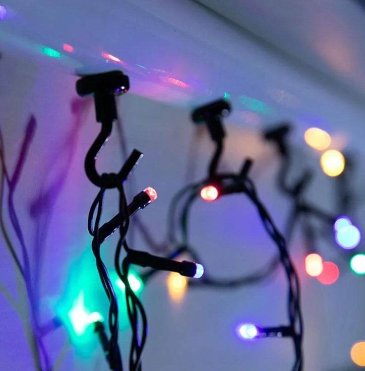 Magnetic Holiday Light Hooks - Convenient 10 Pack for Easy Decorating
