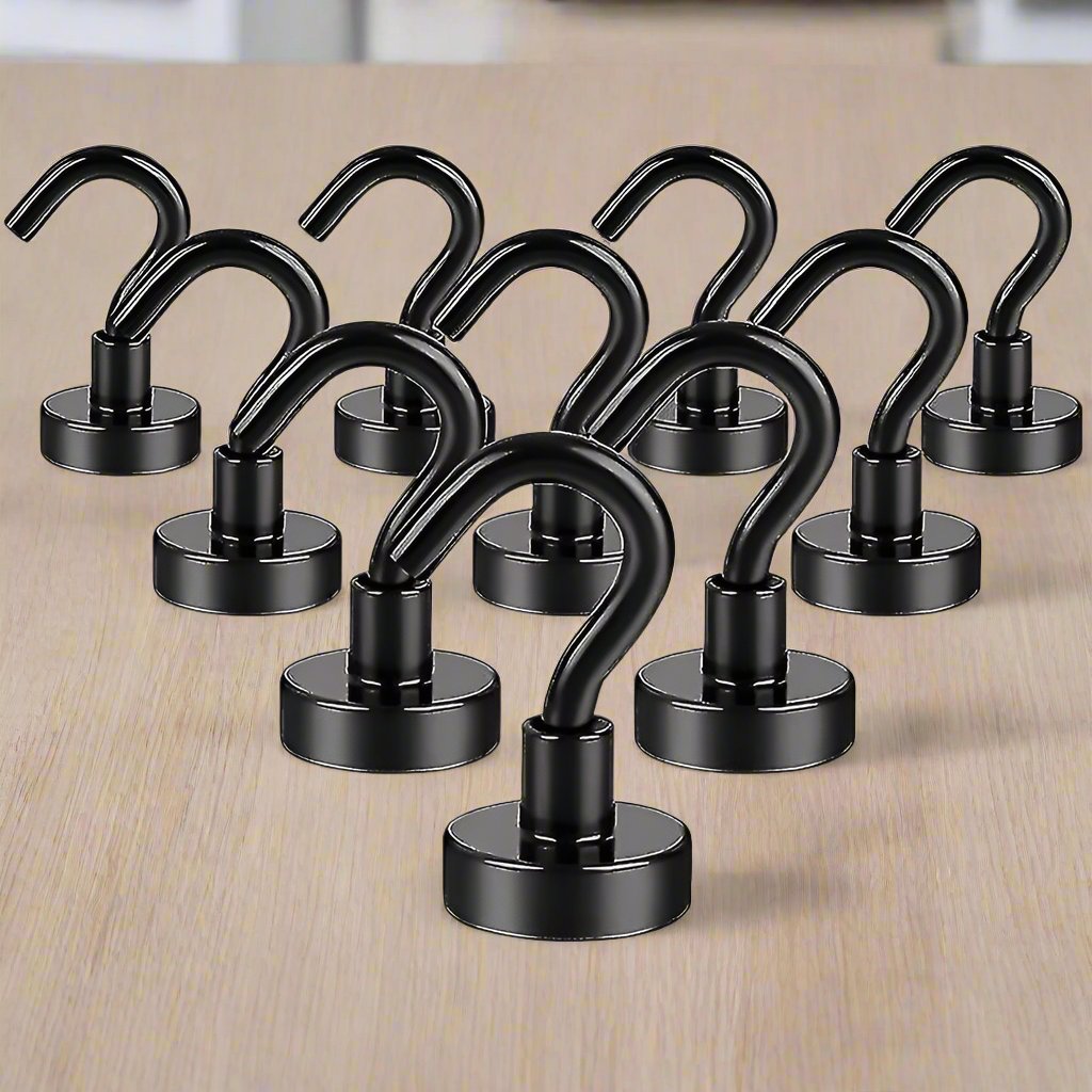 Magnetic Holiday Light Hooks - Convenient 10 Pack for Easy Decorating