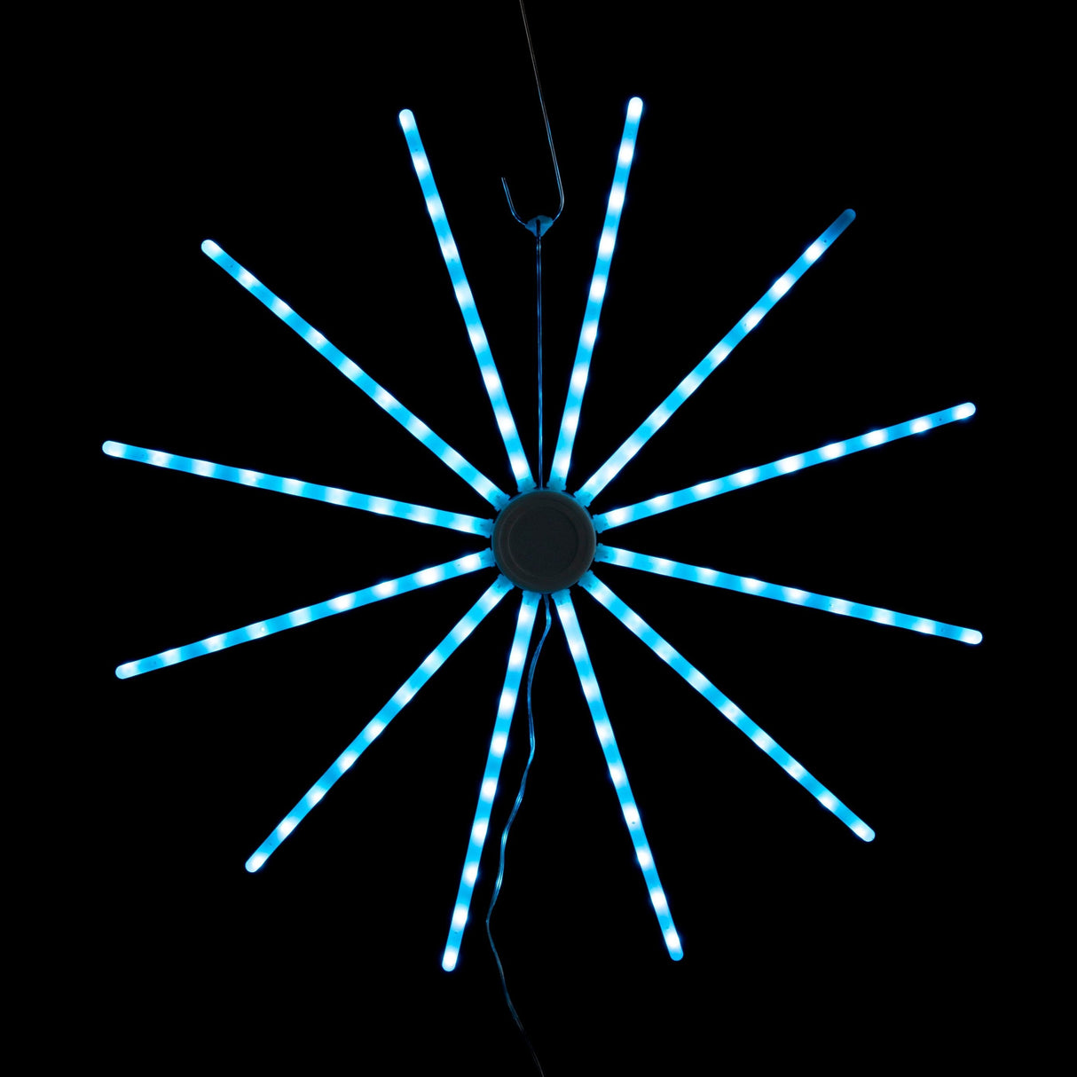 App-Controlled 60cm RGB LED Starburst Light Show Spinner