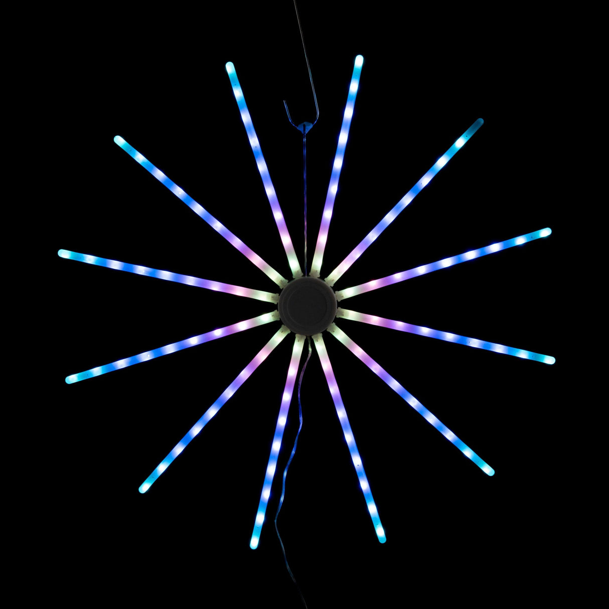 App-Controlled 60cm RGB LED Starburst Light Show Spinner
