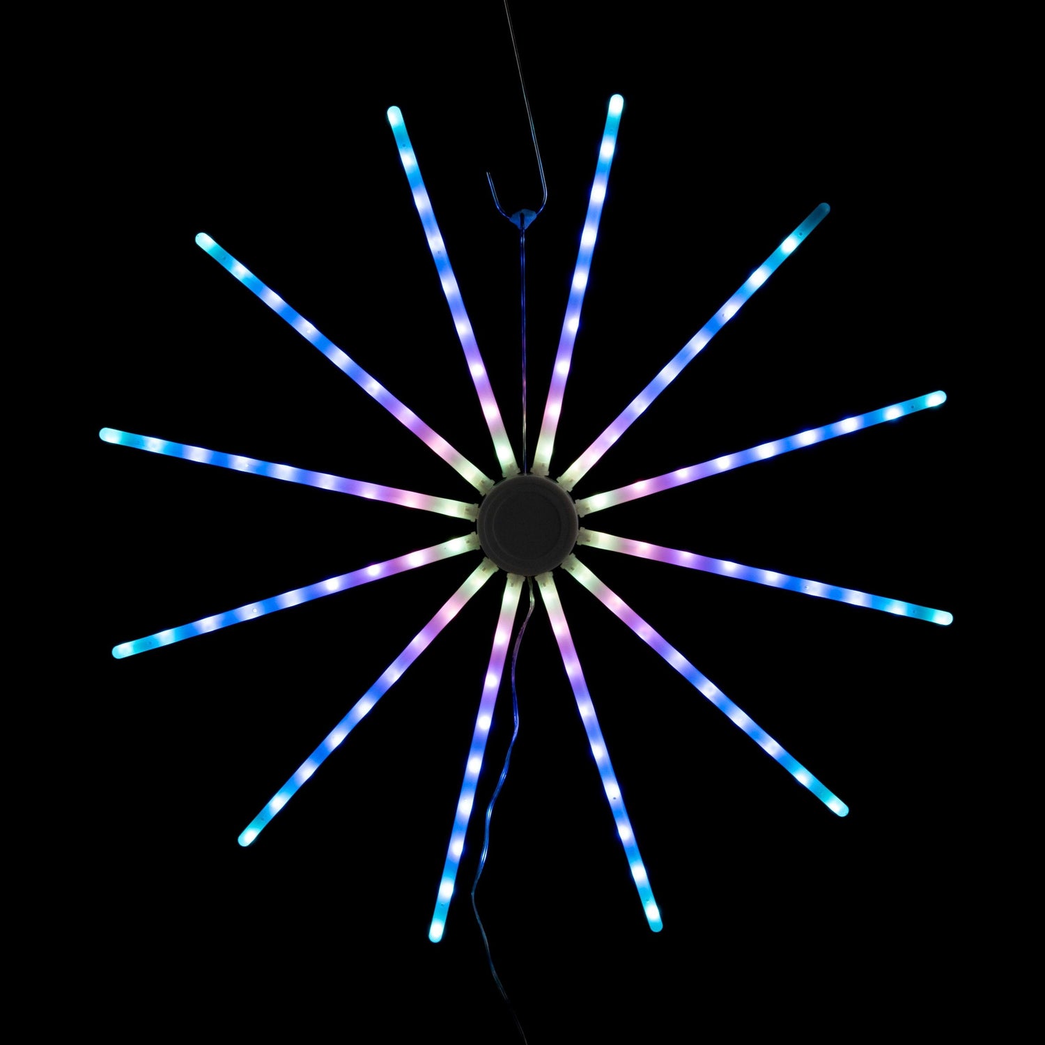 App-Controlled 60cm RGB LED Starburst Light Show Spinner
