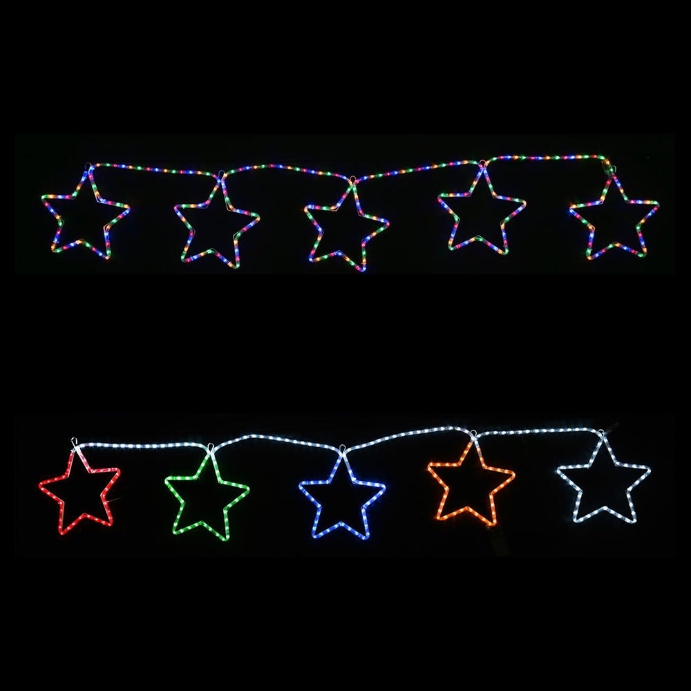 Magical Twinkle LED Ropelight Chain - Vibrant Multicolor & RGBYW Variants