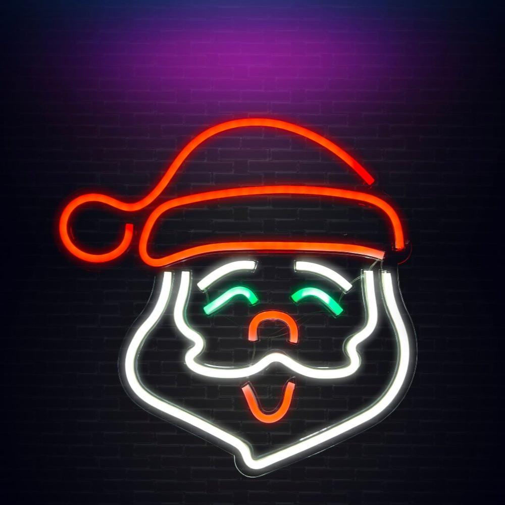 USB LED Neon Santa Holiday Light Decoration