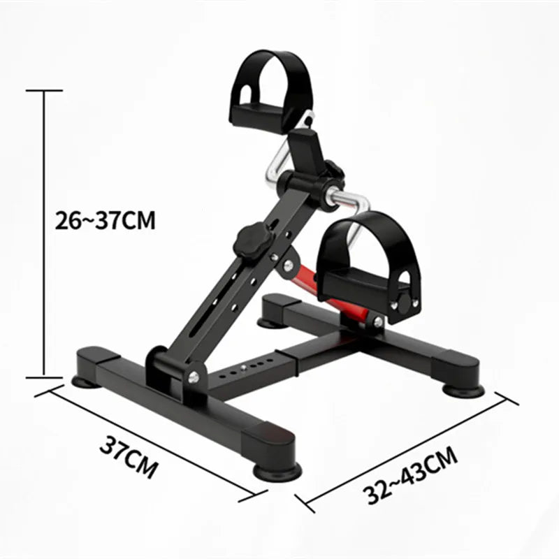 Compact Foldable Indoor Exercise Bike for Fitness and Rehabilitation