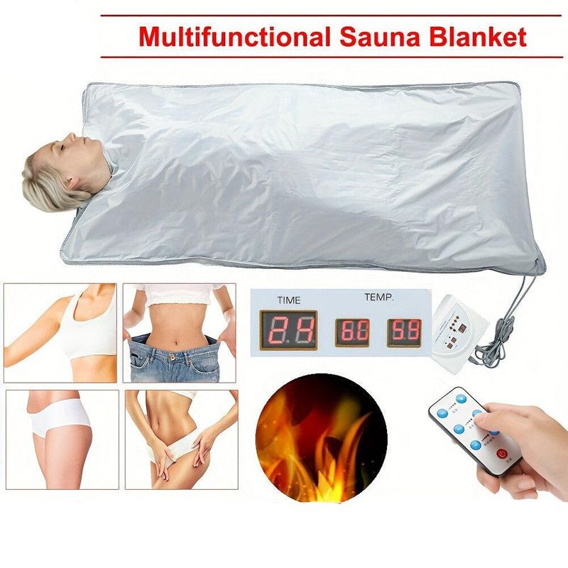 Far Infrared Sauna Blanket For Slimming & Detox(White)