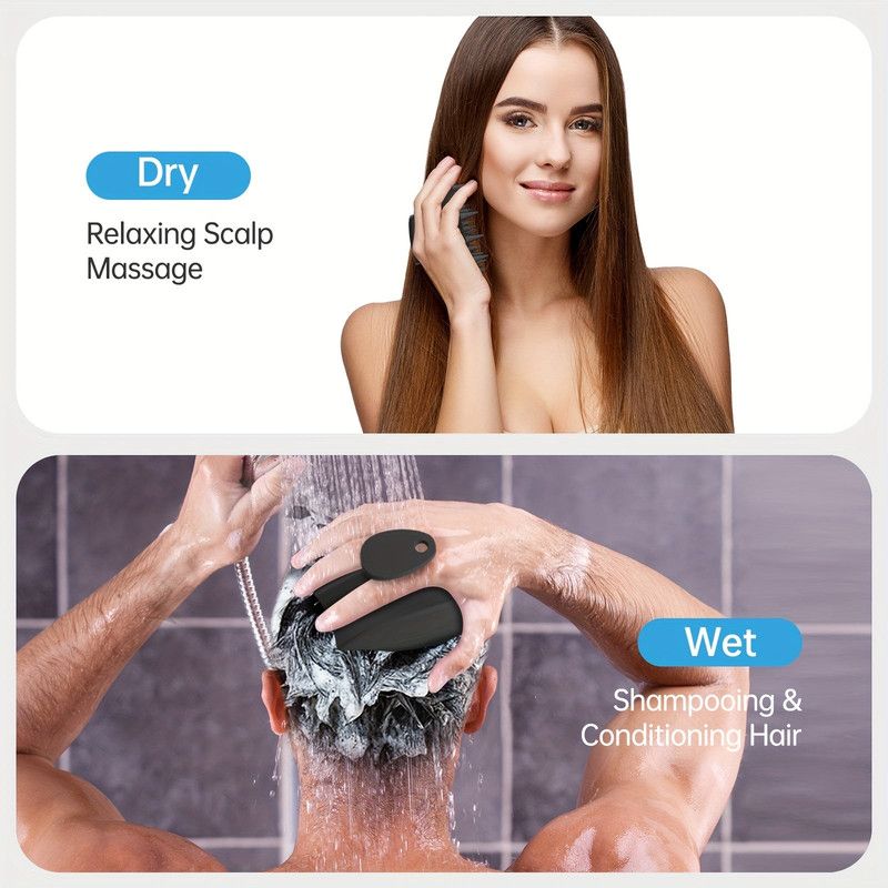 Silicone Bath Brush Set Gentle Exfoliating