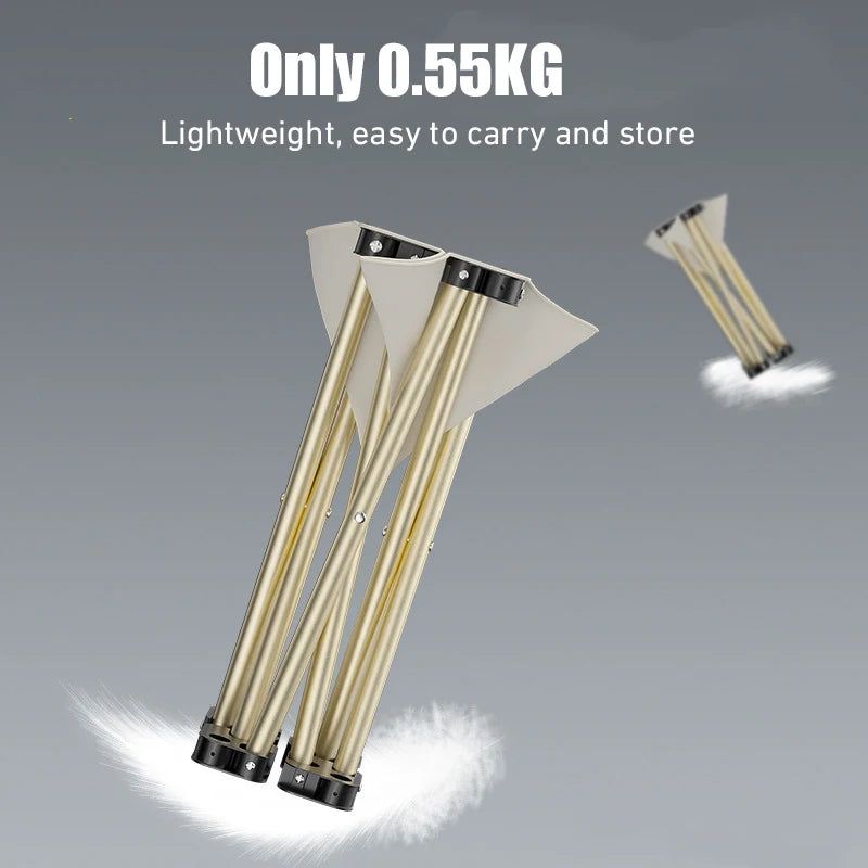 Outdoor Portable Folding Stool White