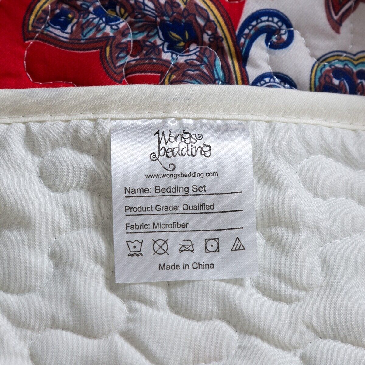 Rusty Boho floral Chic 3 Pc Bedspread & Pillow Cover Set