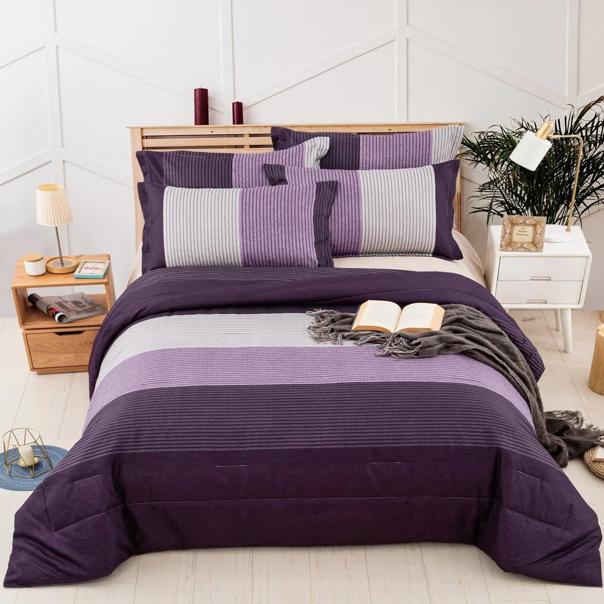 Urban Nest 3??iece Comforter Collection ??Fresh Room Aesthetic