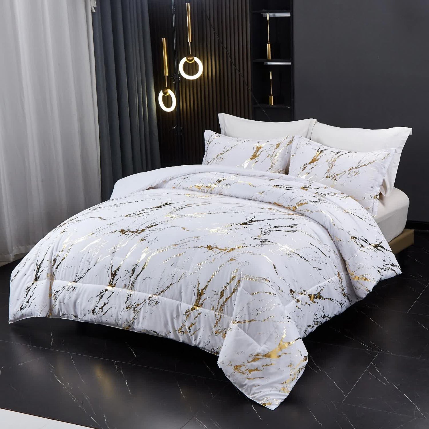 Cloud Rest Bedding Collection – Minimal 3‑Piece Comforter