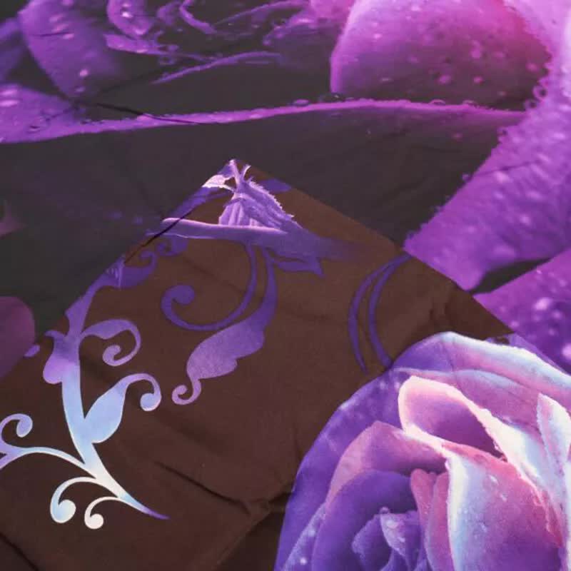Rose Golden Hour Comforter Set ??Aesthetic 3??iece Bedroom Mood