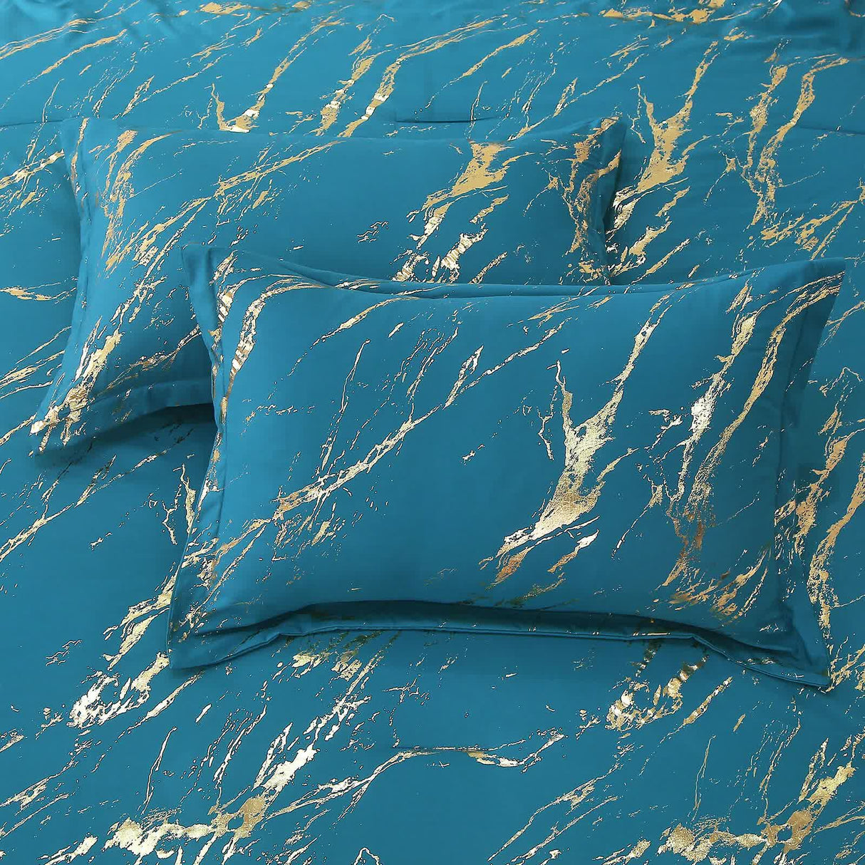 Cozy Cloud 3 Teal ??iece Comforter Bundle ??Instagram??eady Bedroom