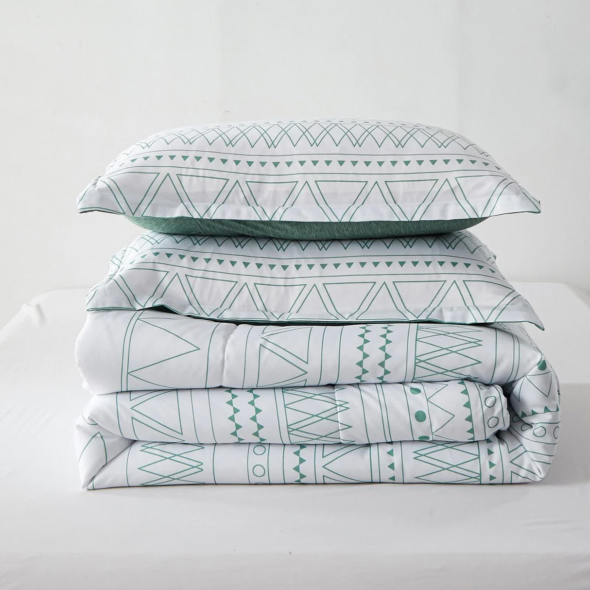 Boho Vibes Bedding Set ??3??iece Comforter & Pillow Covers