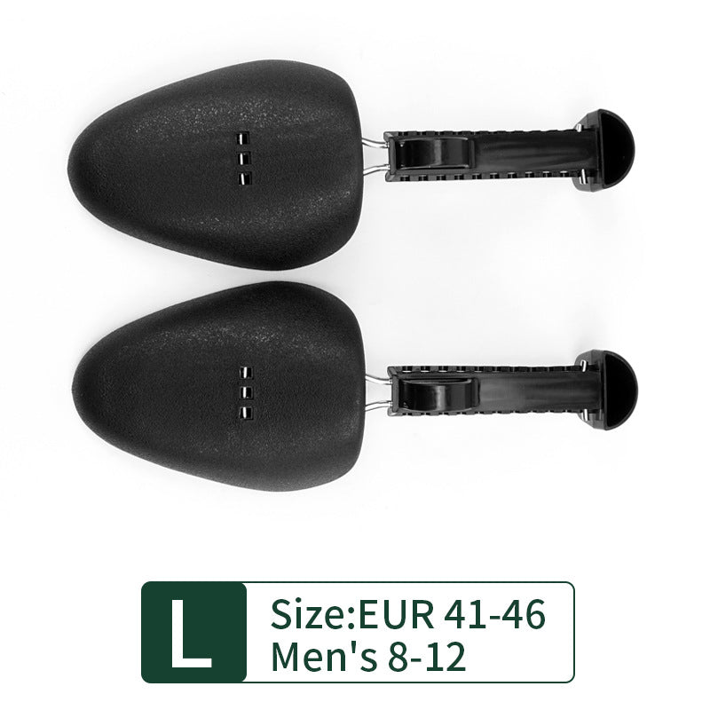 Black Adjustable Shoe Tree for Men's Shoes Large Size EUR 41-46