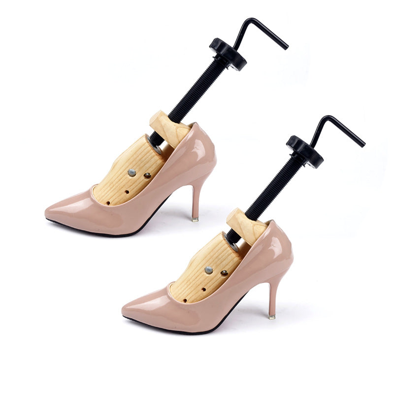 1 PCS Adjustable Wooden Shoe Stretcher for Men & Women Large Size (EUR 42-46)