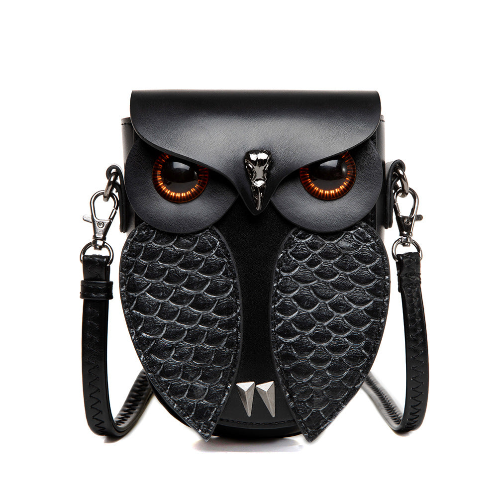 Creative Owl Design Crossbody Shoulder Bag ? Compact, Unique & Stylish for Women