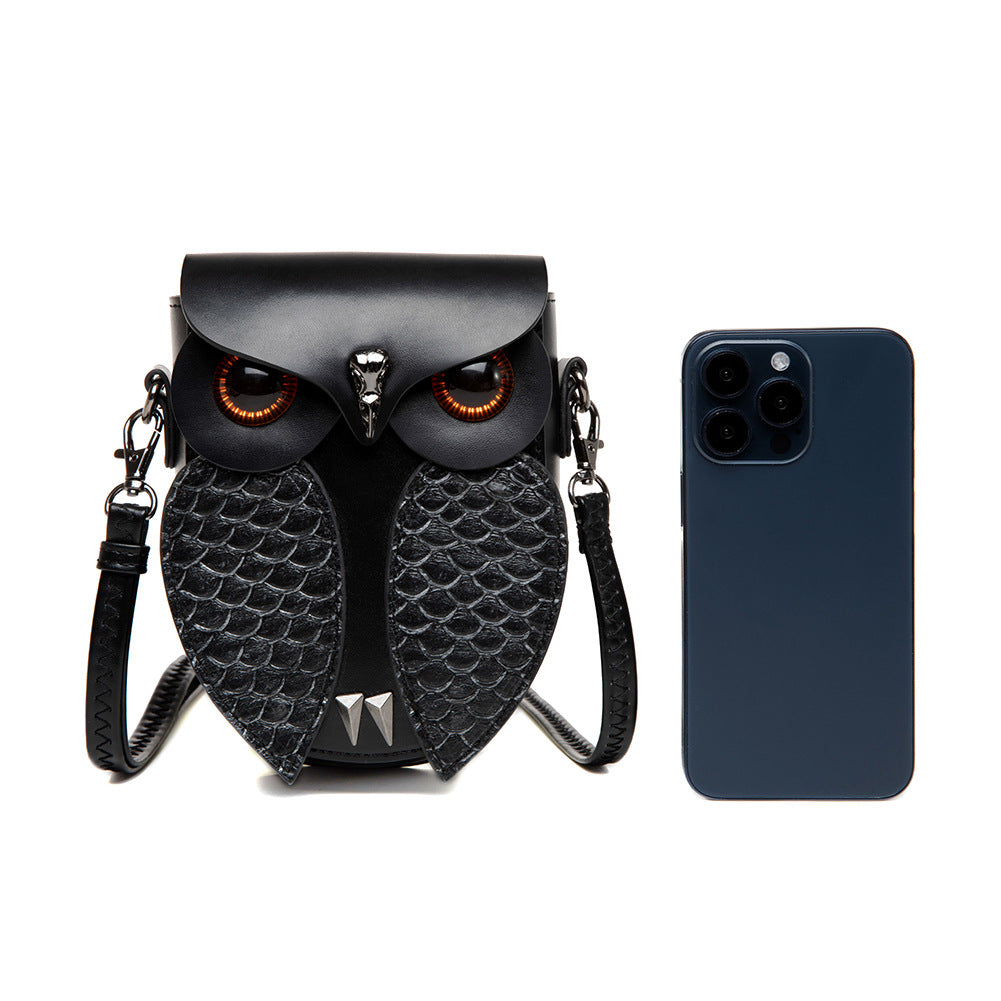 Creative Owl Design Crossbody Shoulder Bag ? Compact, Unique & Stylish for Women
