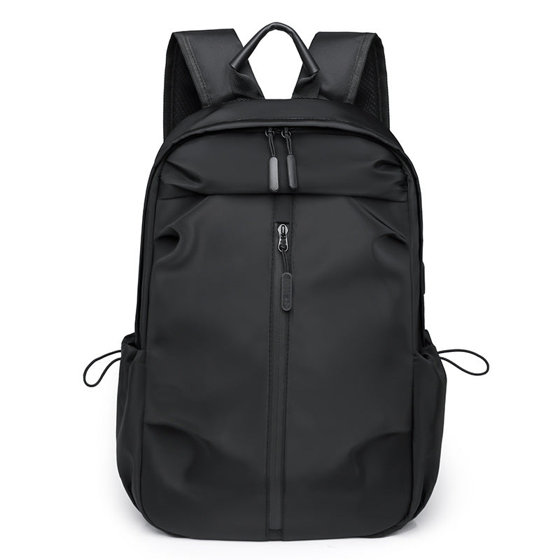 Black Casual Korean Style Backpack ??Versatile Laptop Bag for Students, Business, and Travel ??Fashionable and Practical