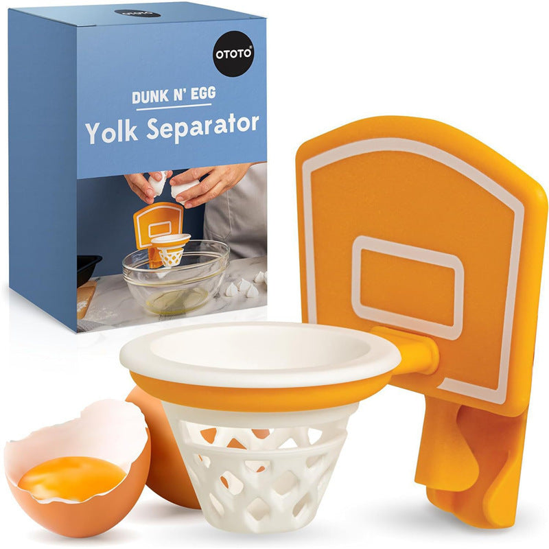 Dunk N??Egg - Fun and Innovative Basketball-Themed Egg Yolk Separator for Your Kitchen