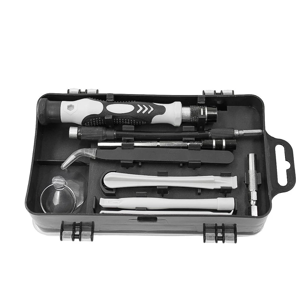 Gray 122-in-1 Precision Screwdriver Tool Kit for Electronics and DIY Repair