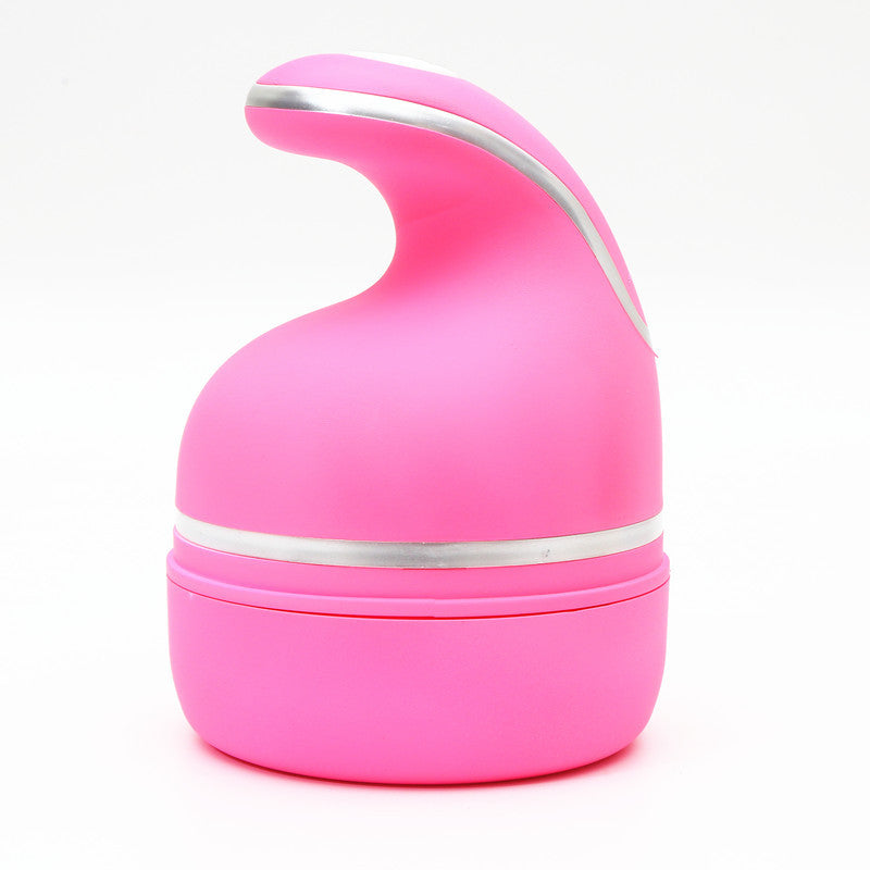 Rose Red Portable 3D Electric Massage Device with Adjustable Speeds and USB Charging