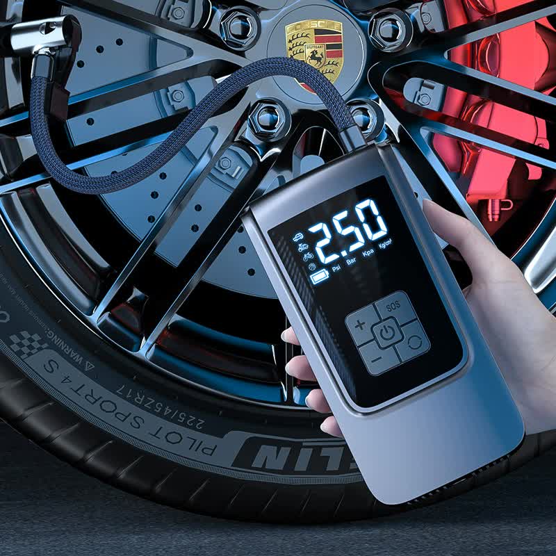 ST-9624B Advanced Portable Wireless Digital Tire Inflator with USB Charging, 150 PSI Max Pressure