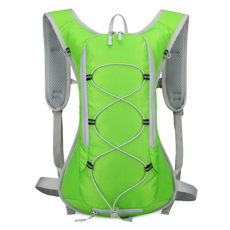 Green Outdoor Sports Backpack for Running, Hiking, and Cycling - Lightweight and Waterproof(The product does not include a kettle)