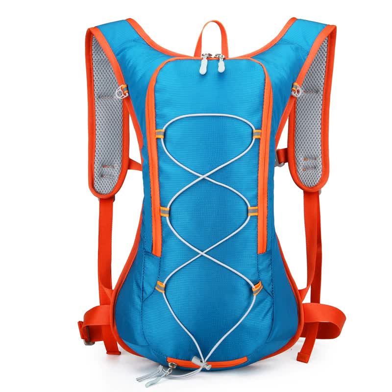 Blue Outdoor Sports Backpack for Running, Hiking, and Cycling - Lightweight and Waterproof(The product does not include a kettle)