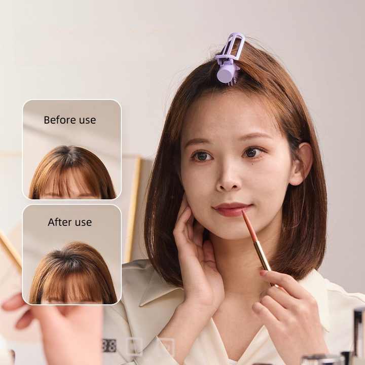 3-pack Beige Portable Hairstyle Brush for Root Volume - Multifunction Hair Styling Tool