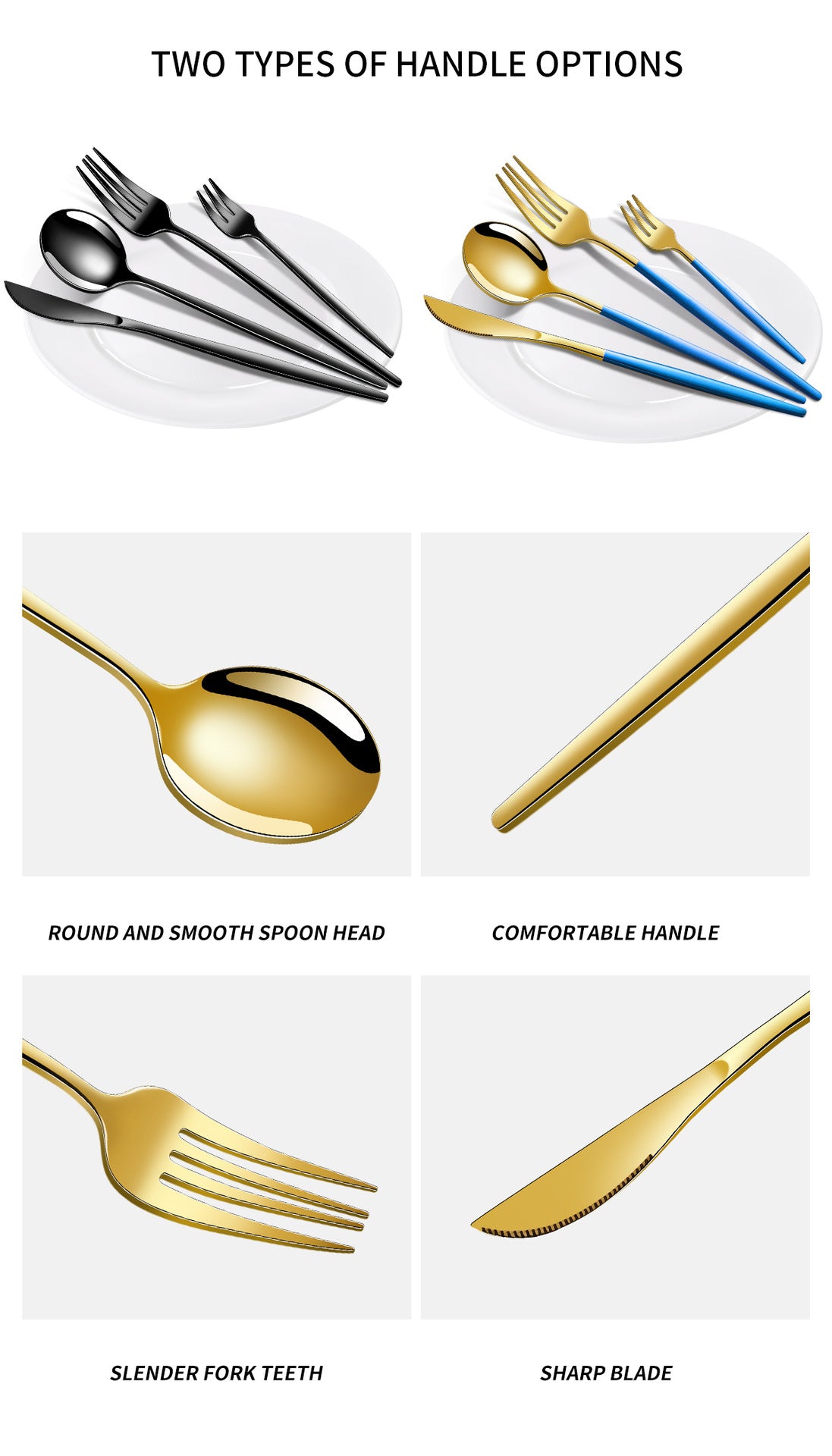 Pink And Gold Patchwork Colours 410 Stainless Steel 16-Piece Flatware Set - Elegant Dinnerware with Knife Fork Spoon for 4 People