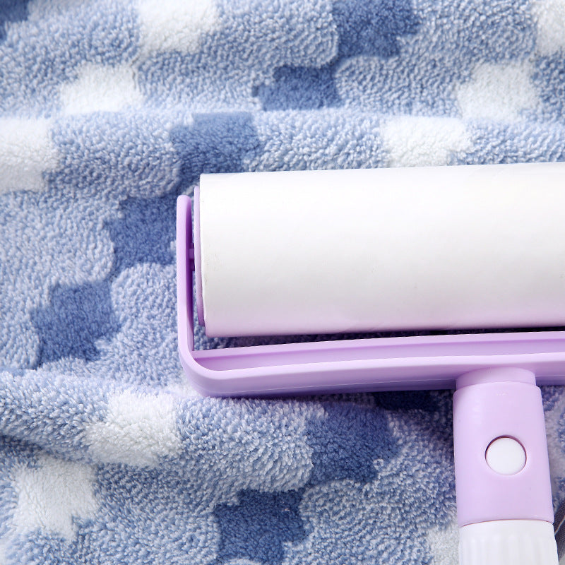 Cyan Premium Coral Fleece Towel Set - 1 Bath Towel (88x170cm) + 3 Hand Towels (35x35cm) - Soft, Absorbent, and Quick-Drying