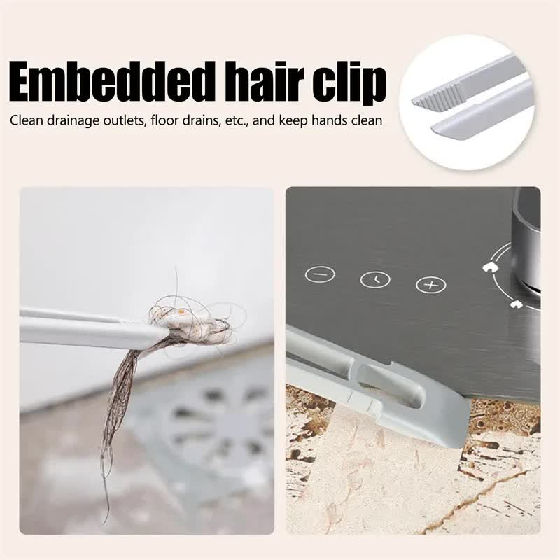 3 Pcs Brown Multi-Function Rotating Gap Cleaning Brush, 2-in-1 Hard Bristle Brush for Bathroom Tiles and Grout Lines